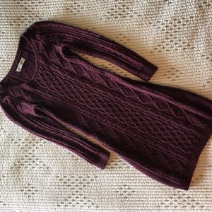 Abercrombie & Fitch Burgundy/Maroon Dress - S